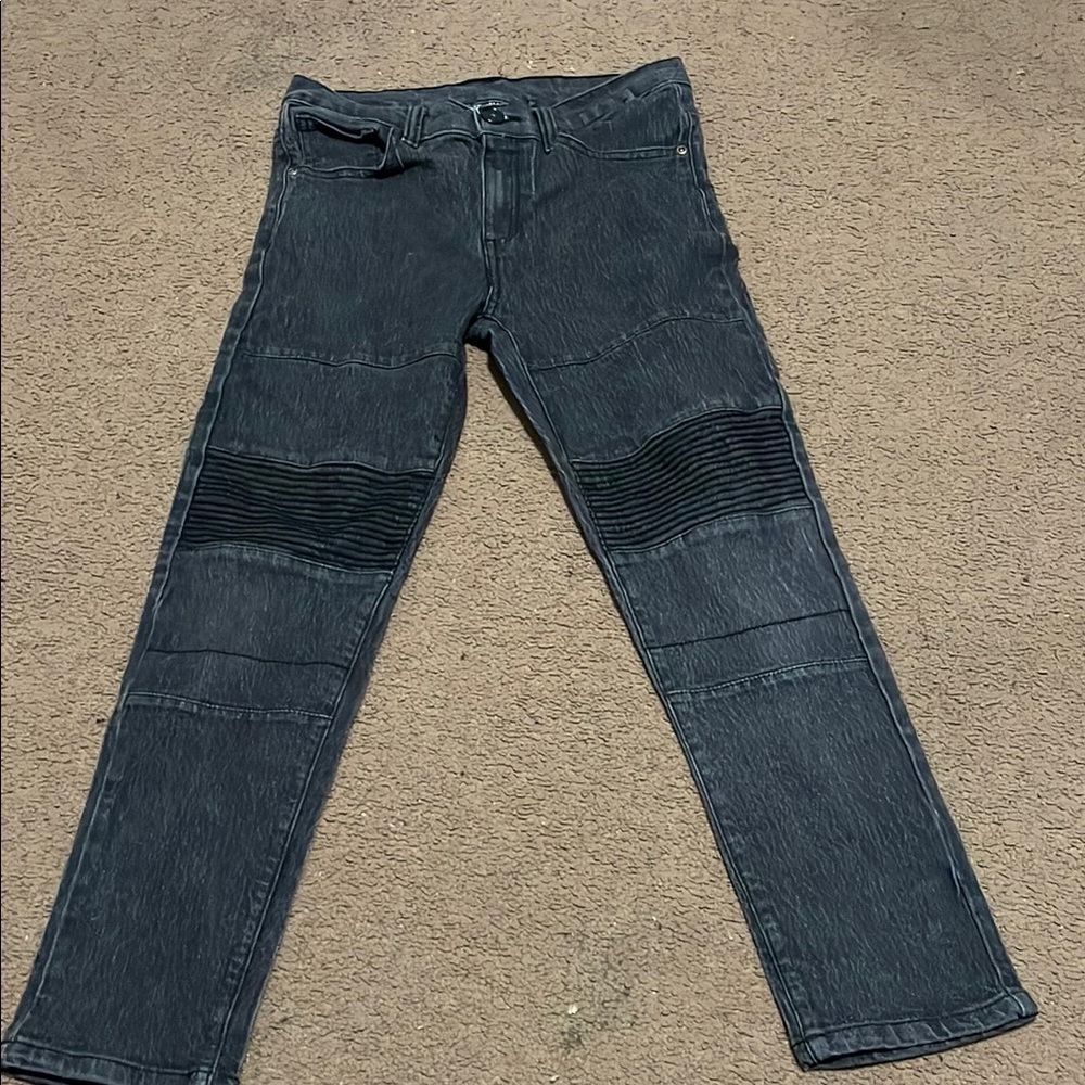 Men's Black Denim Jeans